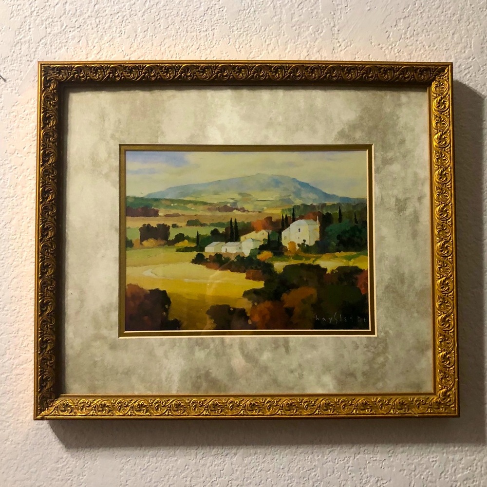 Max Hayslette Giclee Print, Fields of Provence